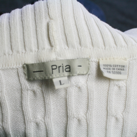 🐢 white turtle neck - Picture 3 of 4